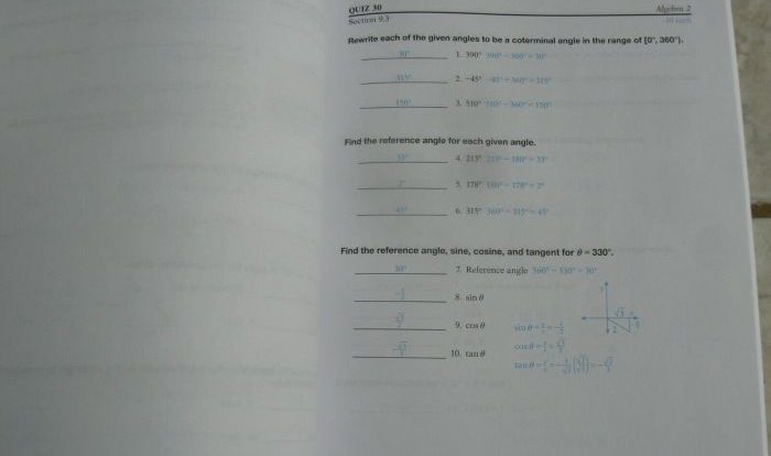 Abeka algebra 2 quiz 42