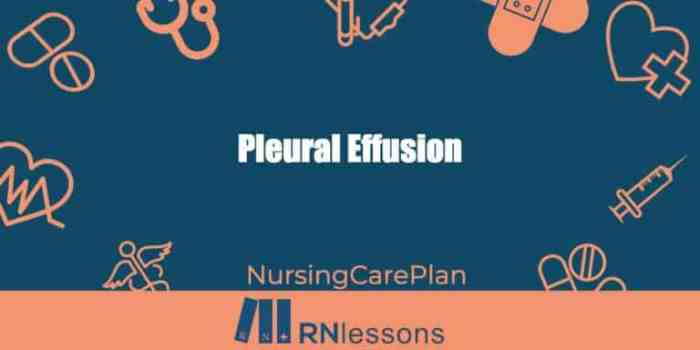 Pleural effusion nursing care plan