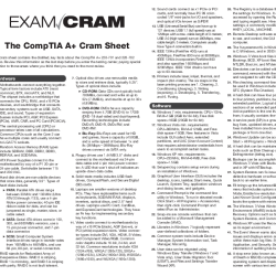 Comptia pdf cheat sheet network