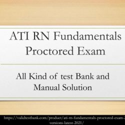 Ati fundamentals proctored exam 2022