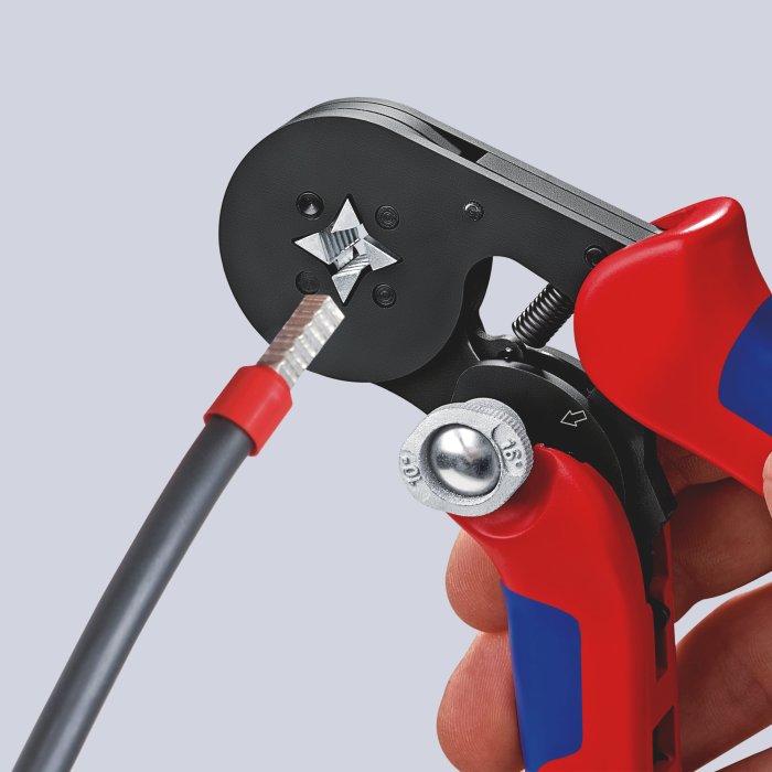 A circumferential crimping tool is used for_____.